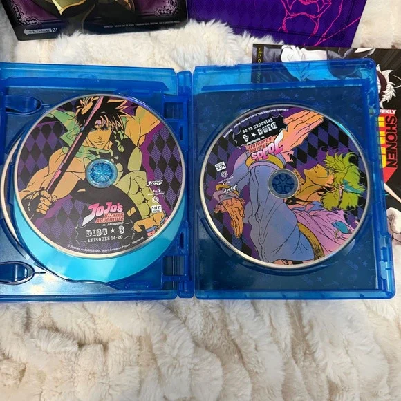 JoJos Bizarre Adventure Phantom Blood Battle Tendency Complete Blu Ray Set 1 - Picture 8 of 9